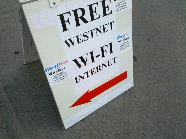 WestNet wireless coverage expansion Calgary 2006