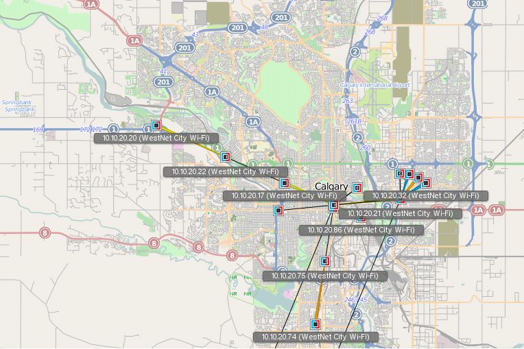 WestNet Calgary wireless network 2009